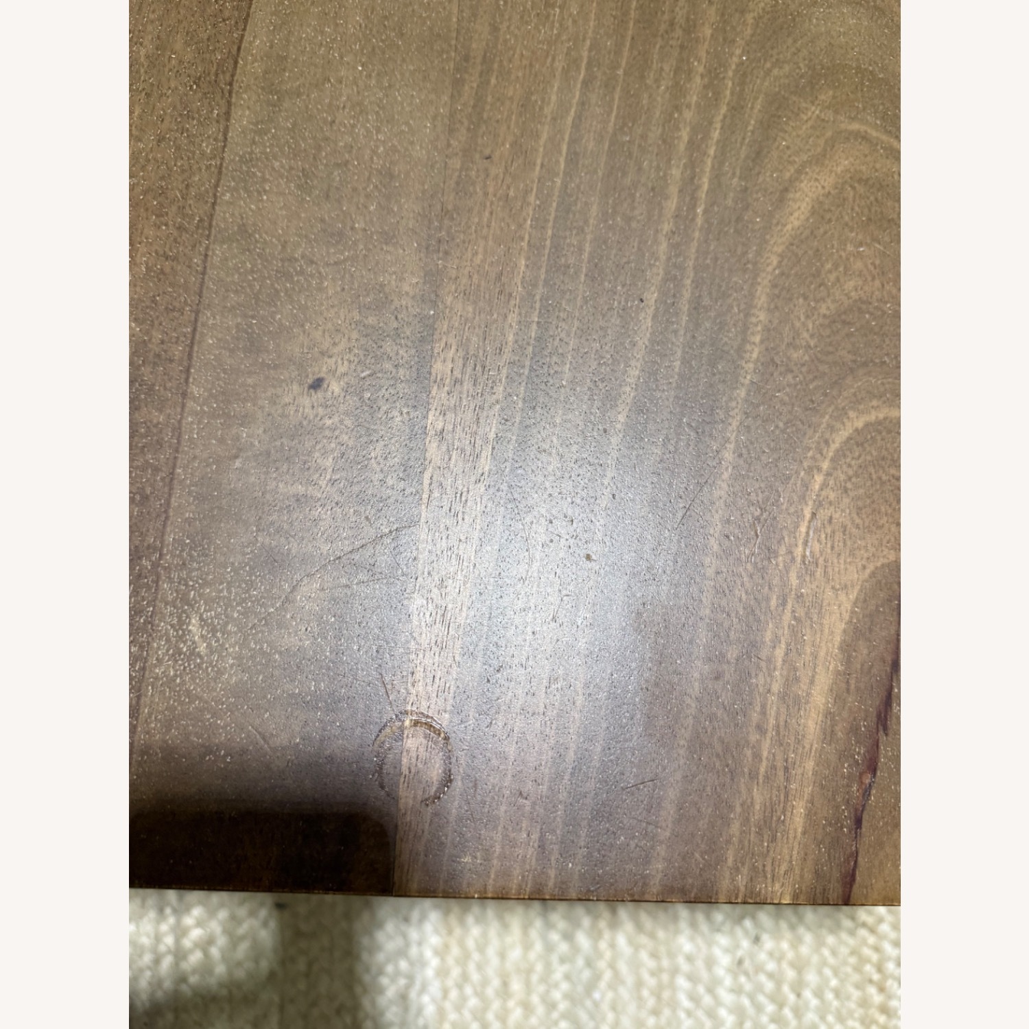 Vintage/Antique Dark Brown Coffee Table - image-2