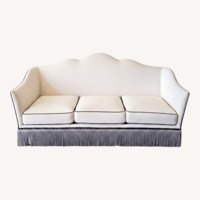 Natural Fabric 3+ Seater Sofa