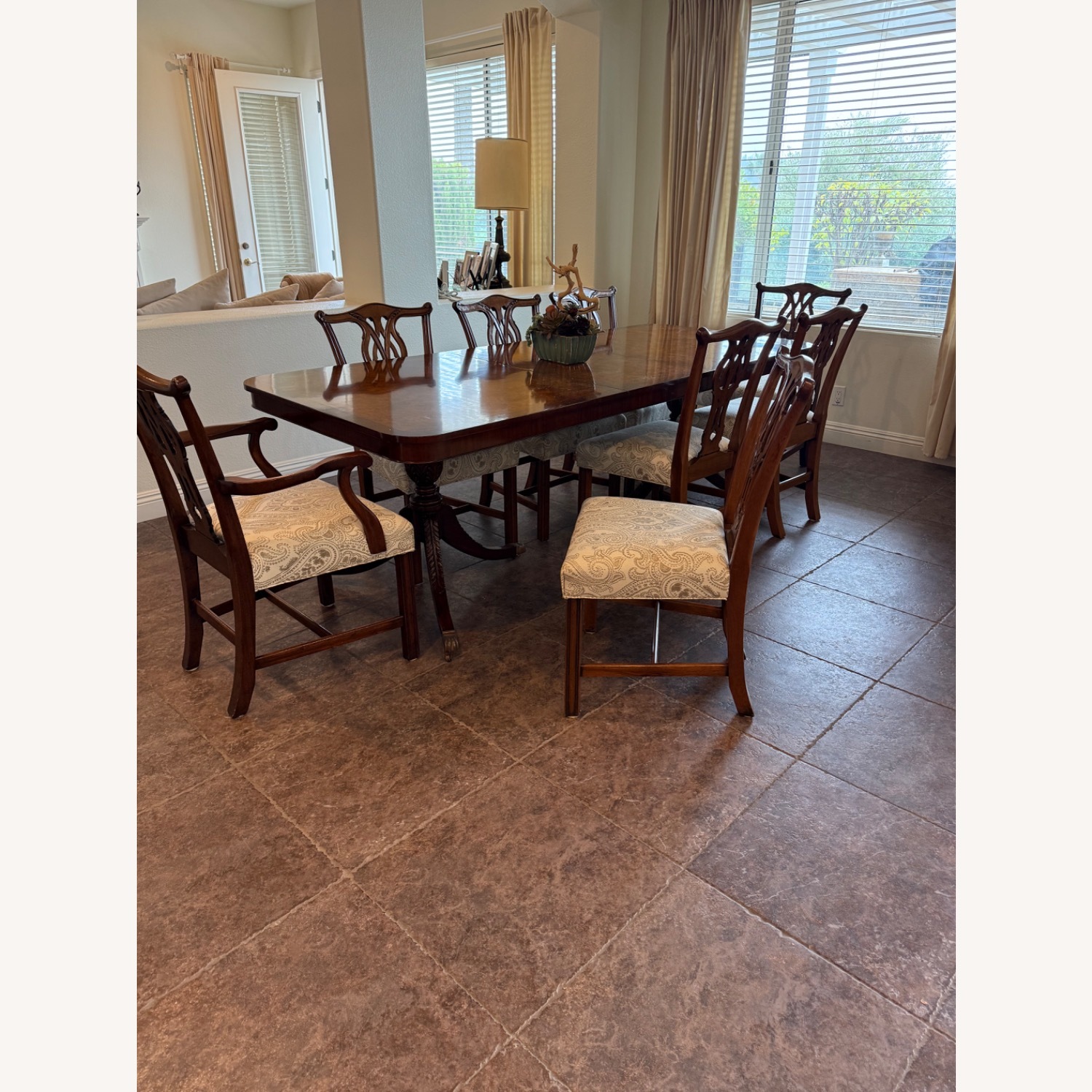 Light Brown Wood Dining Sets - image-3