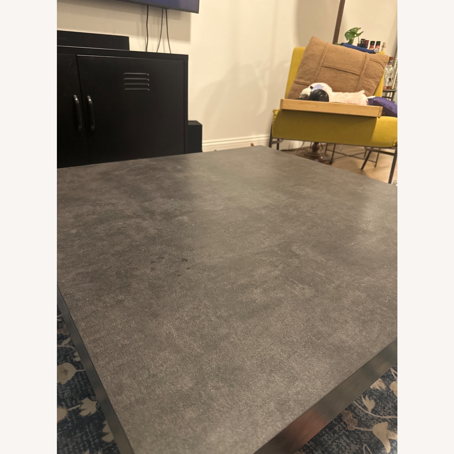 AllModern Dove Pedestal Coffee Table - image-3