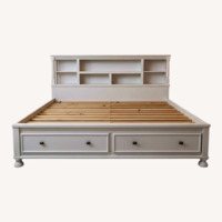 Ashley Furniture White Wood Full Bed