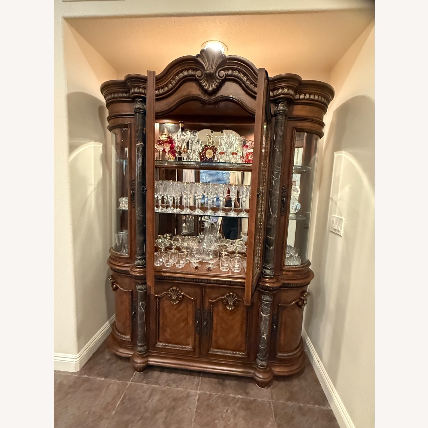 Dark Brown Armoire - image-4