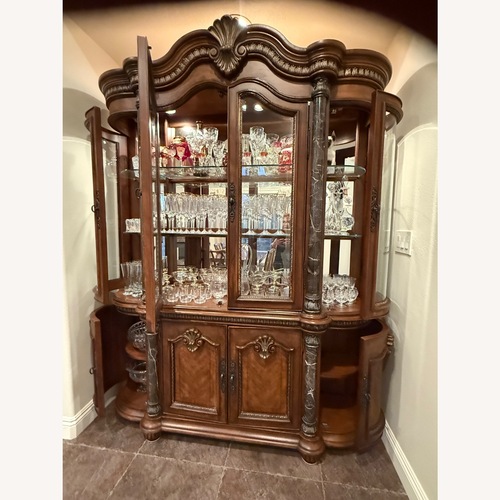 Used Dark Brown Armoire for sale on AptDeco