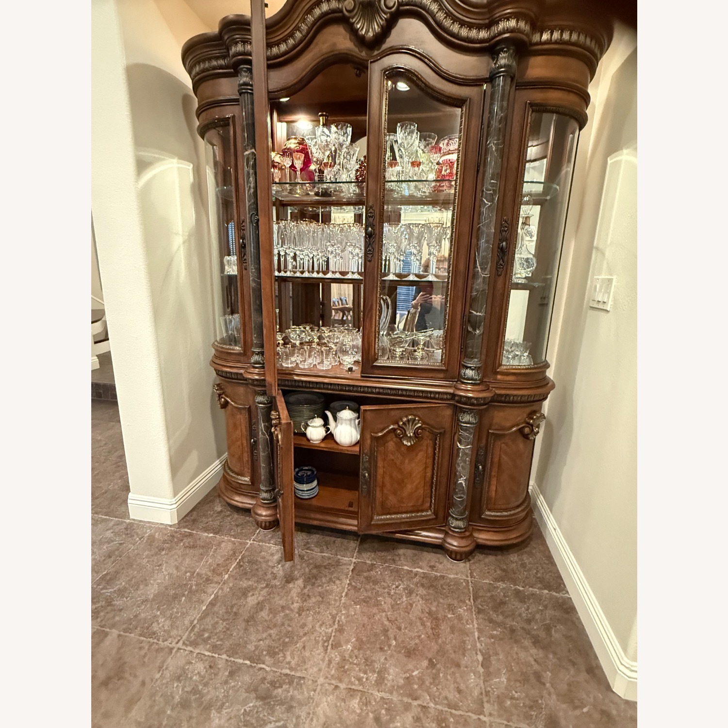 Dark Brown Armoire - image-2