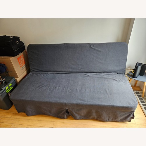 Used IKEA NYHAMN Dark Gray Sleeper Sofa for sale on AptDeco