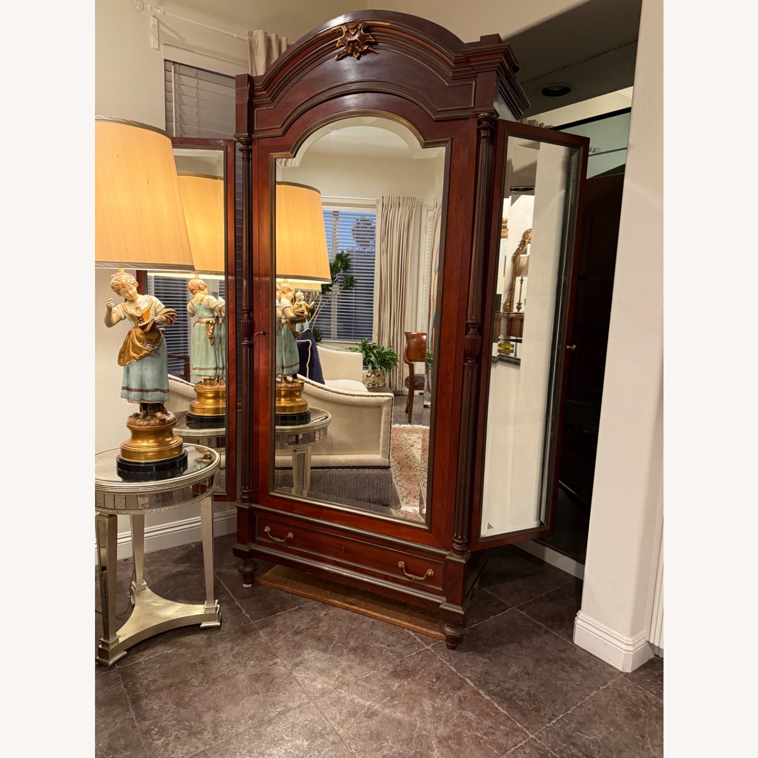 Dark Brown Armoire - image-2