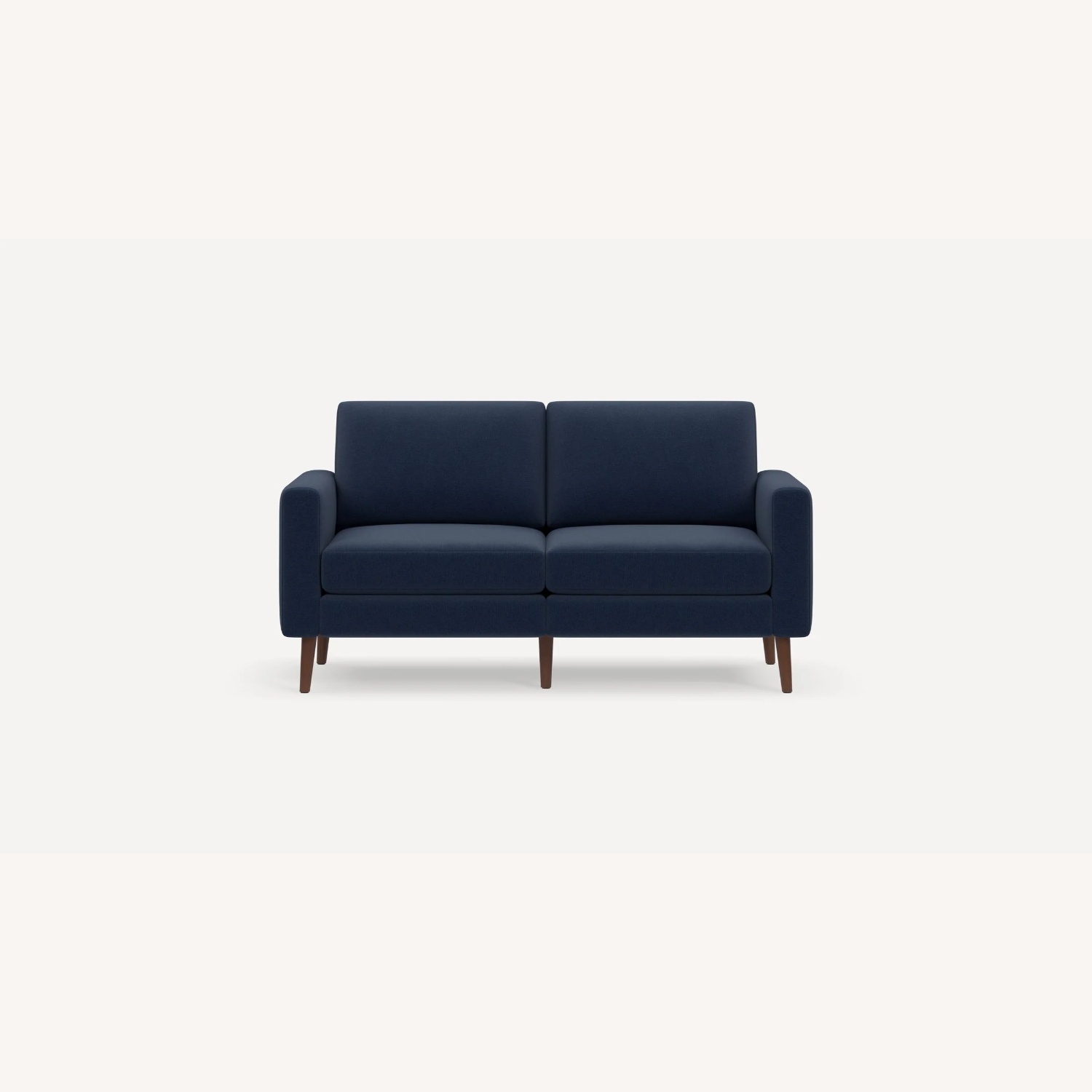 Burrow Nomad Blue Velvet Loveseat - image-6