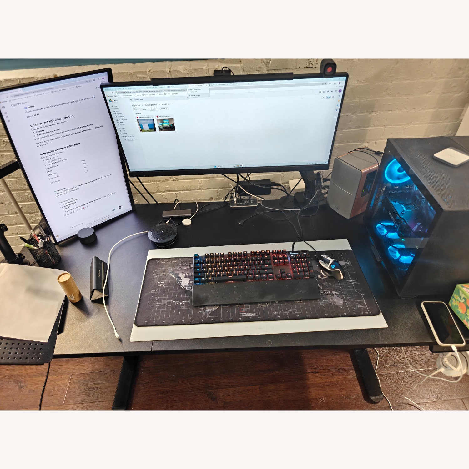 Elctric Dual Motor Standing Desk - image-3