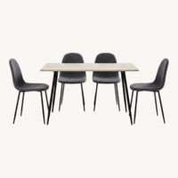 Wayfair Natural Wood 5 piece Dining Sets