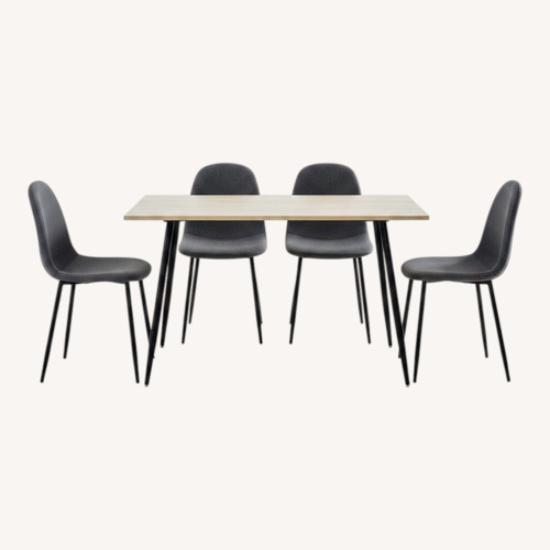 Used Wayfair Natural Wood 5 piece Dining Sets for sale on AptDeco