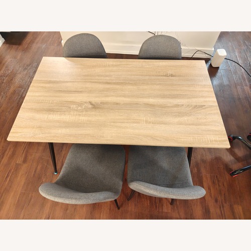 Used Wayfair Natural Wood 5 piece Dining Sets for sale on AptDeco