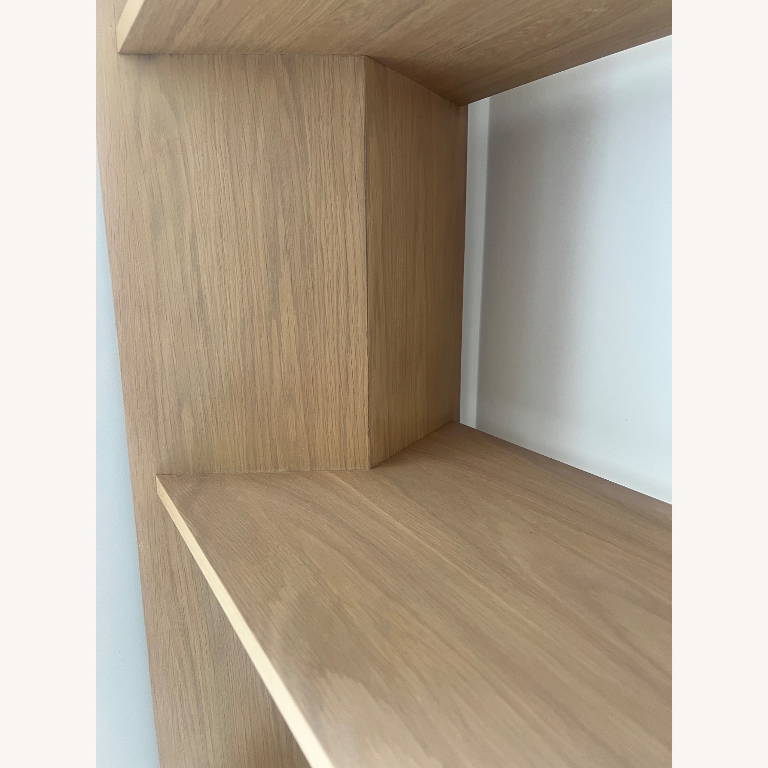 Crate & Barrel Terrazza Natural Wood Bookcase - image-3