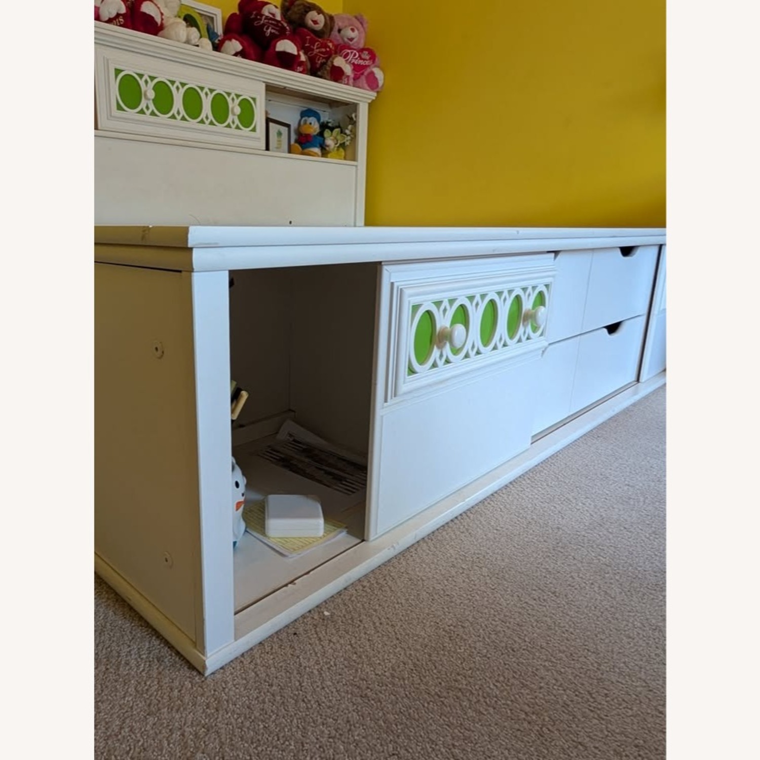 Ashley Furniture White Wood Full Bed - image-3