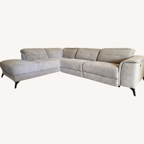 Used Living Spaces 2 Piece Sectional for sale on AptDeco