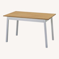 IKEA Pinntorp Natural Wood Dining Table