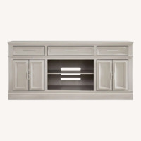 Rooms To Go Stephenson Light Gray Media Console