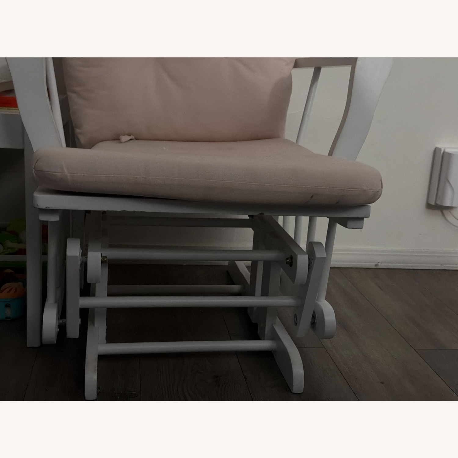 Storkcraft Direct Pink Fabric Nursing Chair - image-2