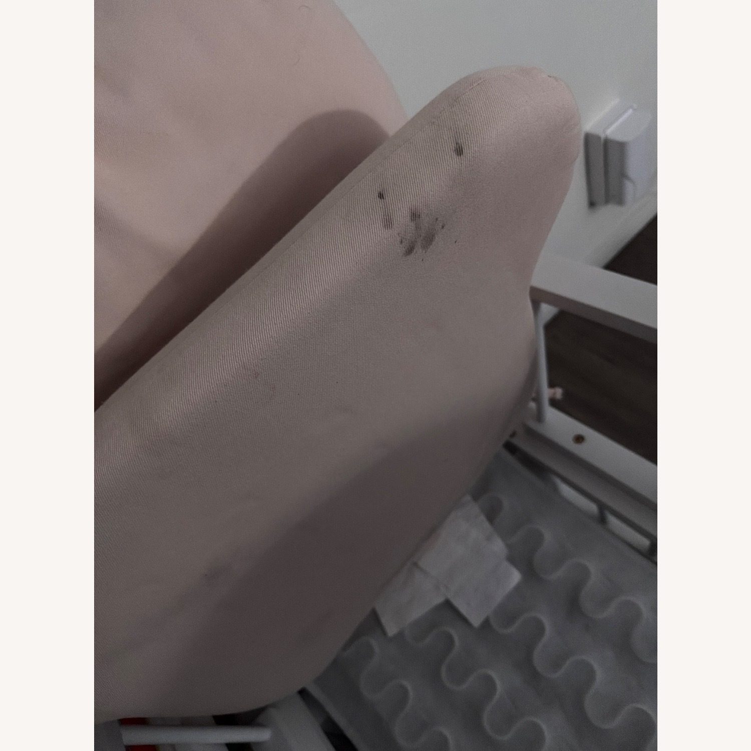 Storkcraft Direct Pink Fabric Nursing Chair - image-5