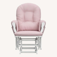 Storkcraft Direct Pink Fabric Nursing Chair