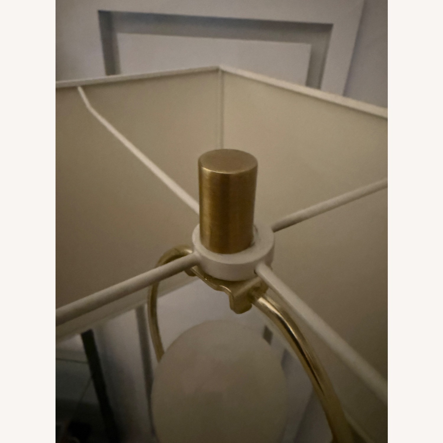 Williams Sonoma Stacked Crystal Floor Lamp - image-7