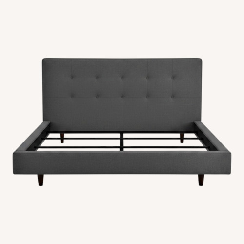 Used Crate & Barrel Tate Queen Bed for sale on AptDeco