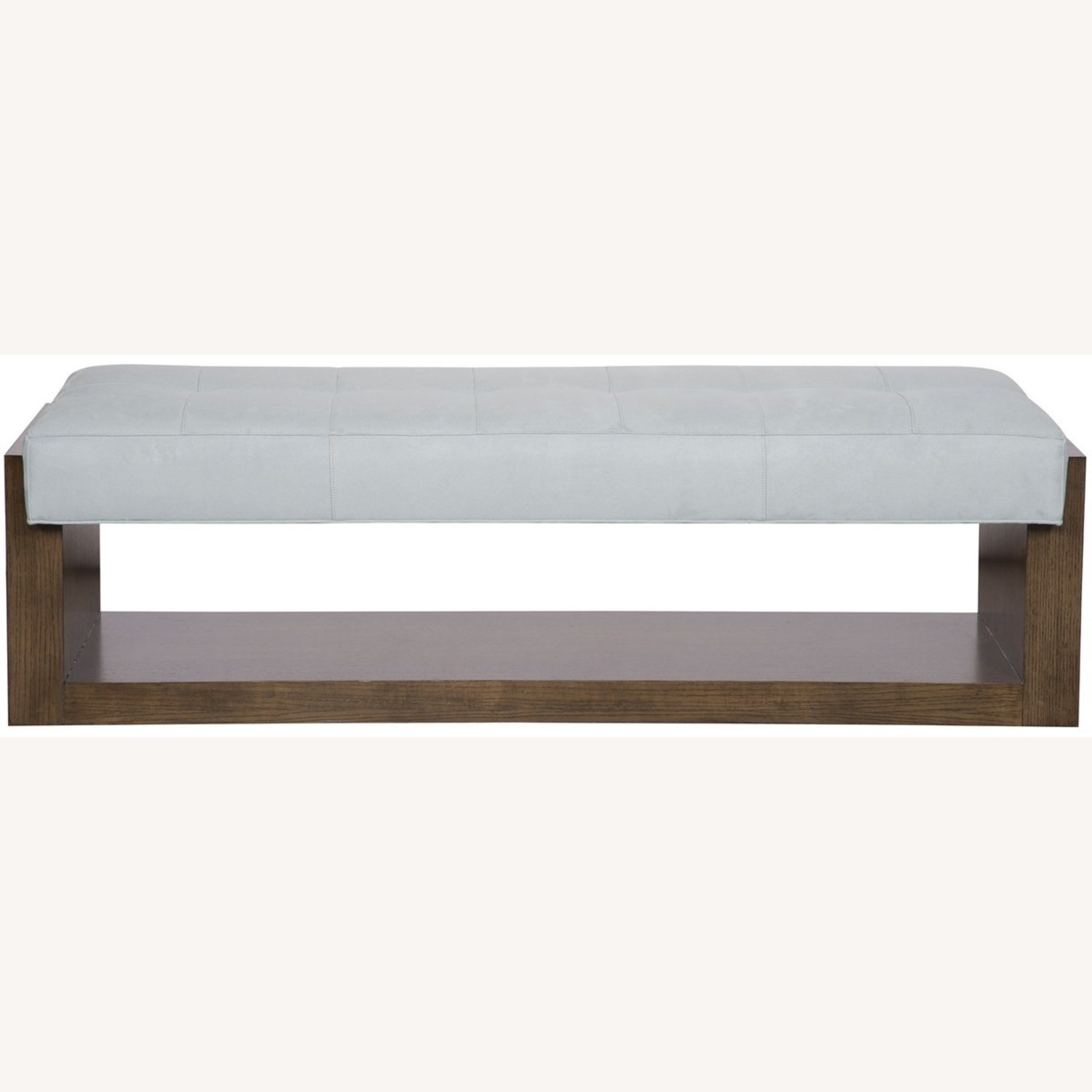 Vanguard Furniture Connoly Bench in Ernie Chrome - image-5