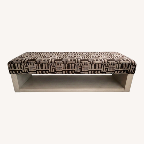 Used Vanguard Furniture Connoly Bench in Ernie Chrome for sale on AptDeco