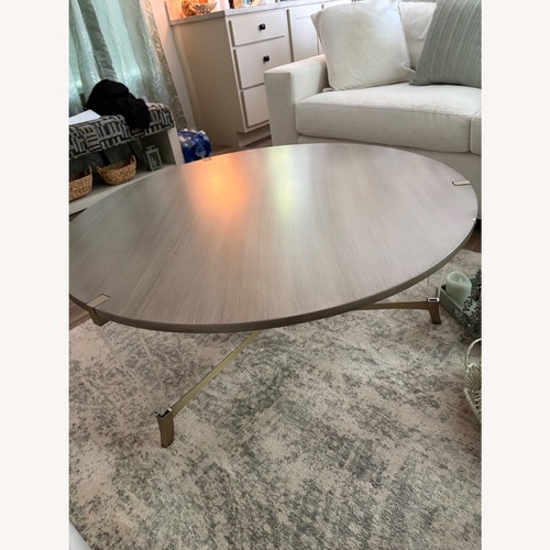 Used Vanguard Furniture Clarion Metal Coffee Table for sale on AptDeco