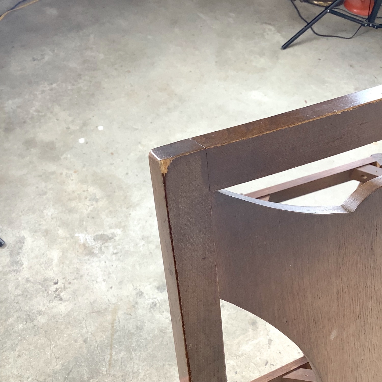 Set 4 MCM Walnut High-Back Dining Chairs - image-17