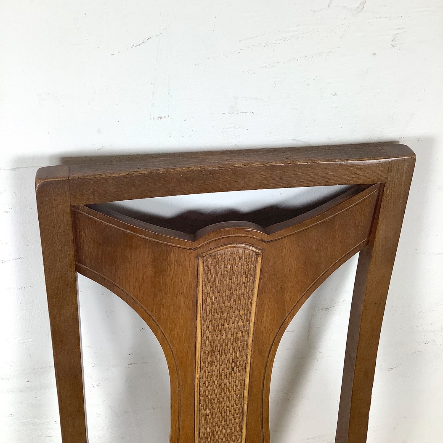 Set 4 MCM Walnut High-Back Dining Chairs - image-14