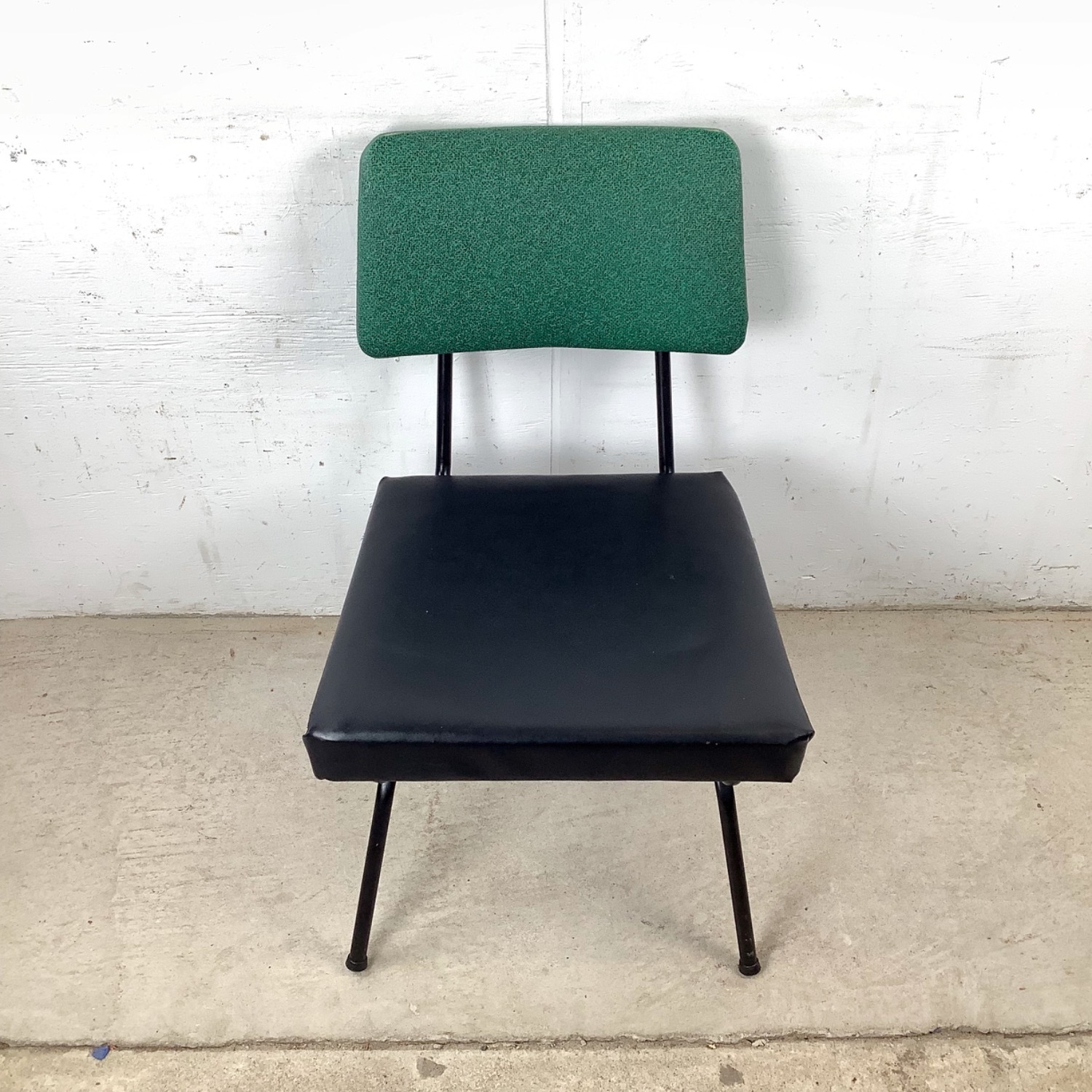 Vintage Mid-Century Modern Iron Rod Side Chair - image-2