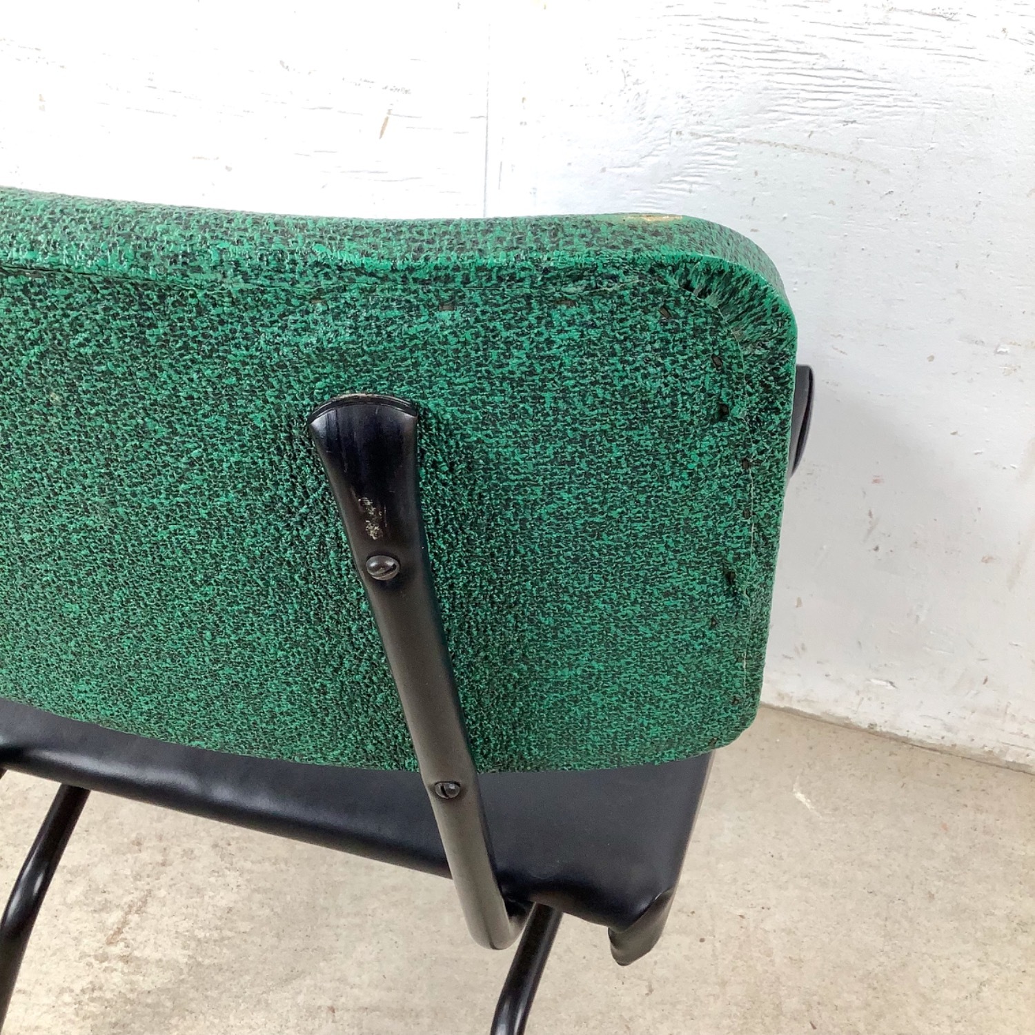 Vintage Mid-Century Modern Iron Rod Side Chair - image-11