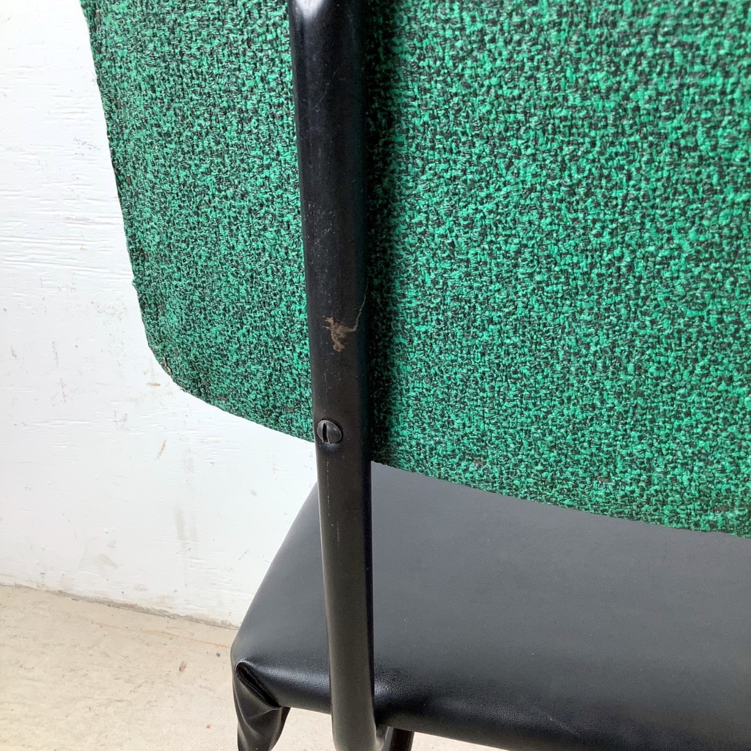 Vintage Mid-Century Modern Iron Rod Side Chair - image-10