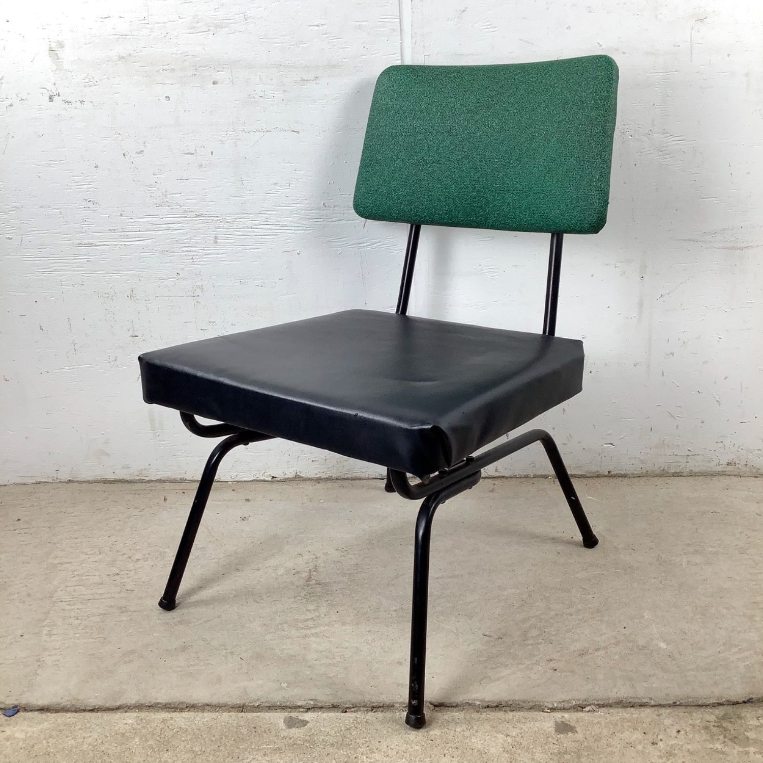 Vintage Mid-Century Modern Iron Rod Side Chair - image-5