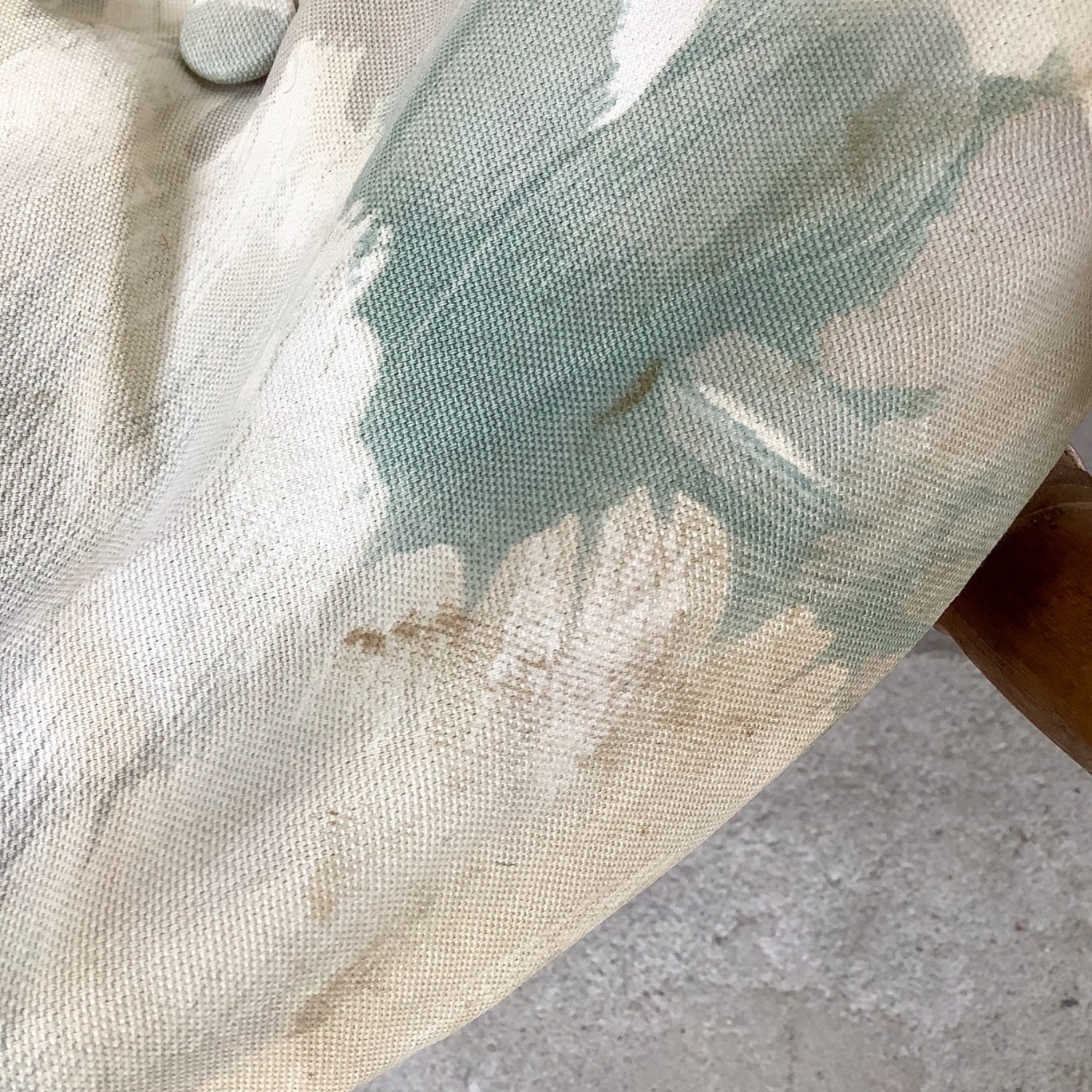 Pair Vintage Rattan Swivel Pedestal Lounge Chairs - image-12