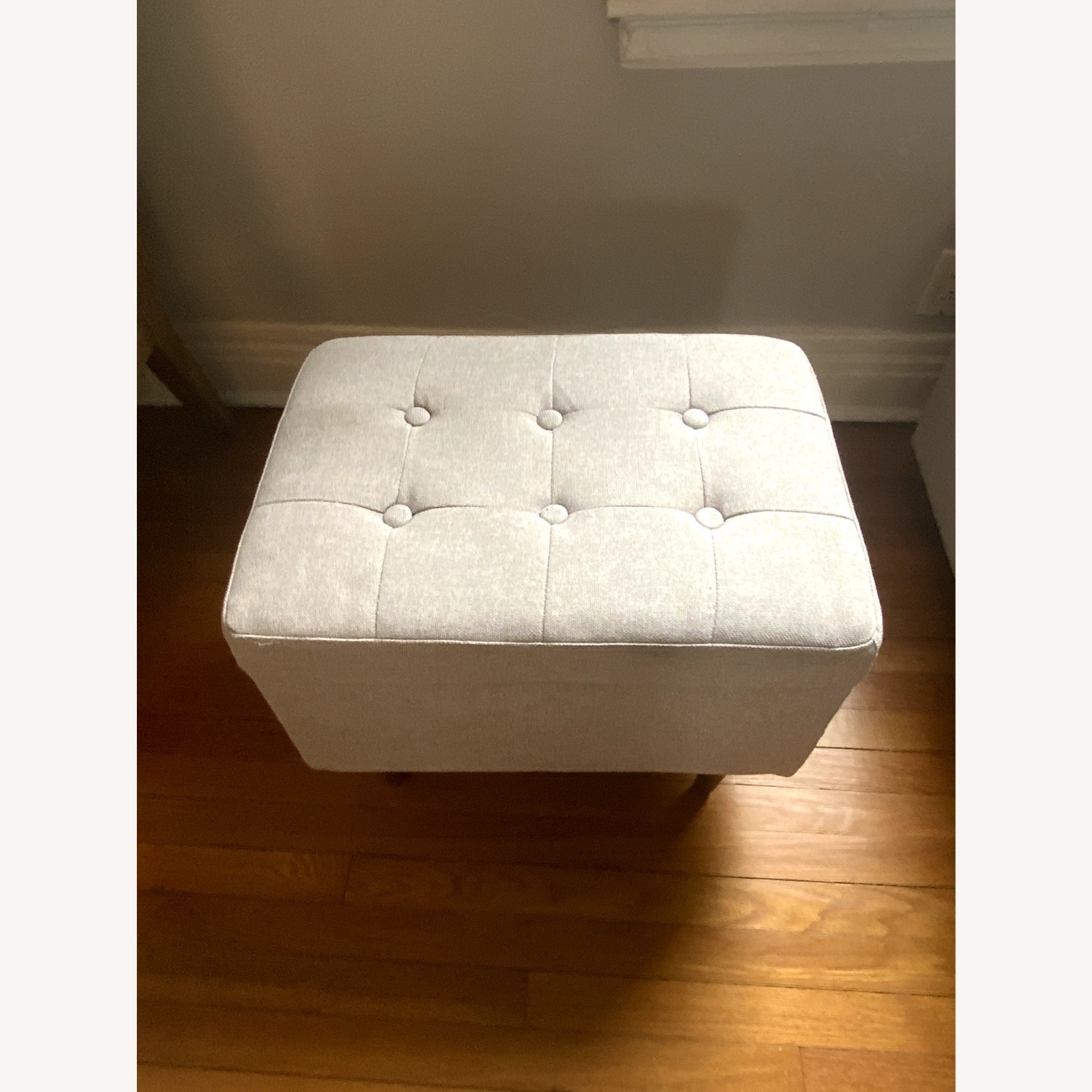 Target Natural Fabric Ottoman - image-2