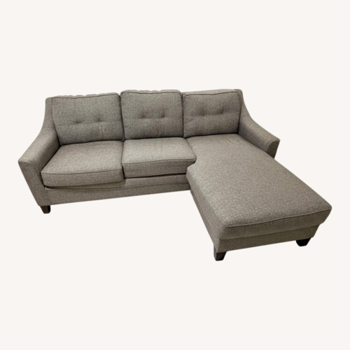 Used Light Gray Fabric Futon for sale on AptDeco