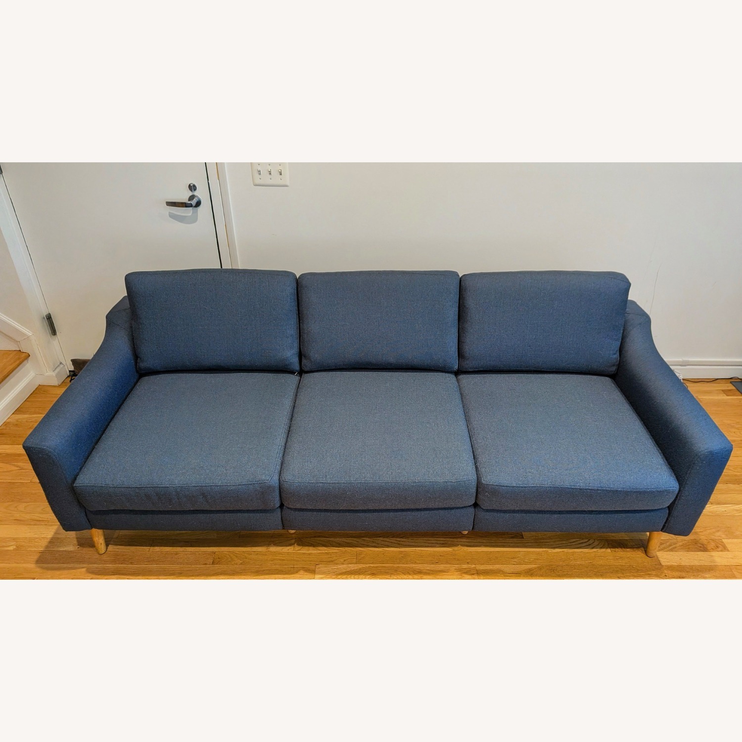 Burrow Nomad 3 Seater, Blue Navy Slope Arms - image-8
