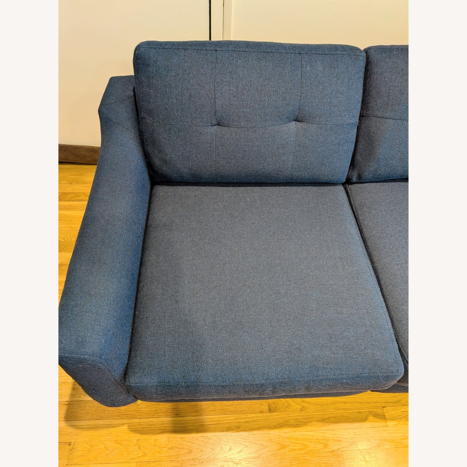 Burrow Nomad 3 Seater, Blue Navy Slope Arms - image-6