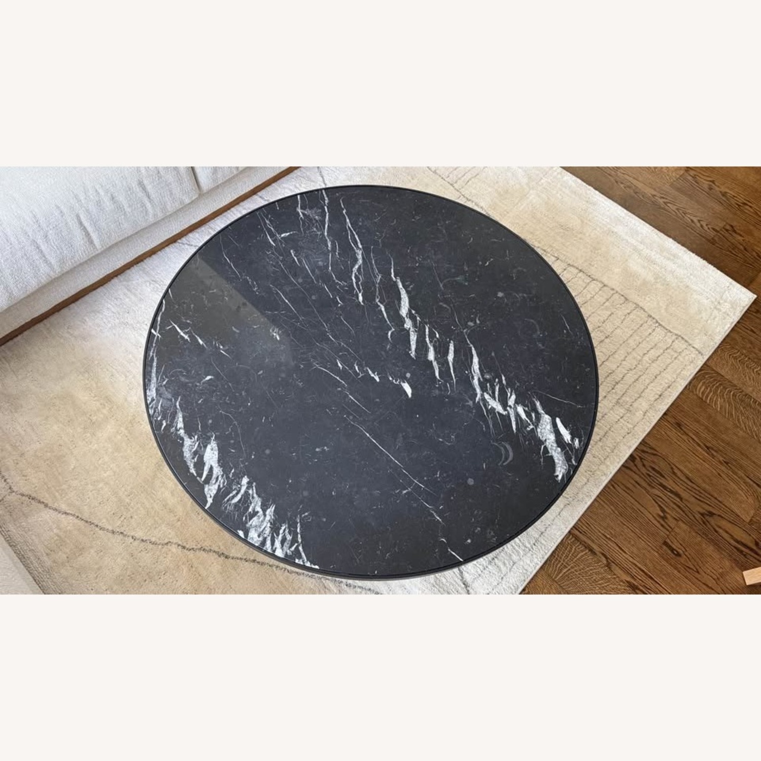 Tacchini Cage Black Marble Coffee Table - image-2