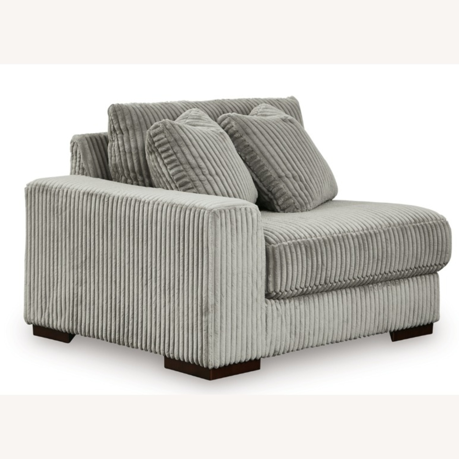 Ashley Furniture Gray 3+ Piece Sectional/Ottoman - image-3