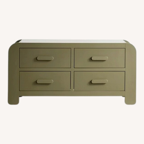 Used Urban Outfitters Ruby 4-Drawer Green Dresser for sale on AptDeco