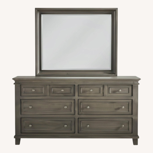 Used Rooms To Go Darby Brook Dresser + Mirror for sale on AptDeco