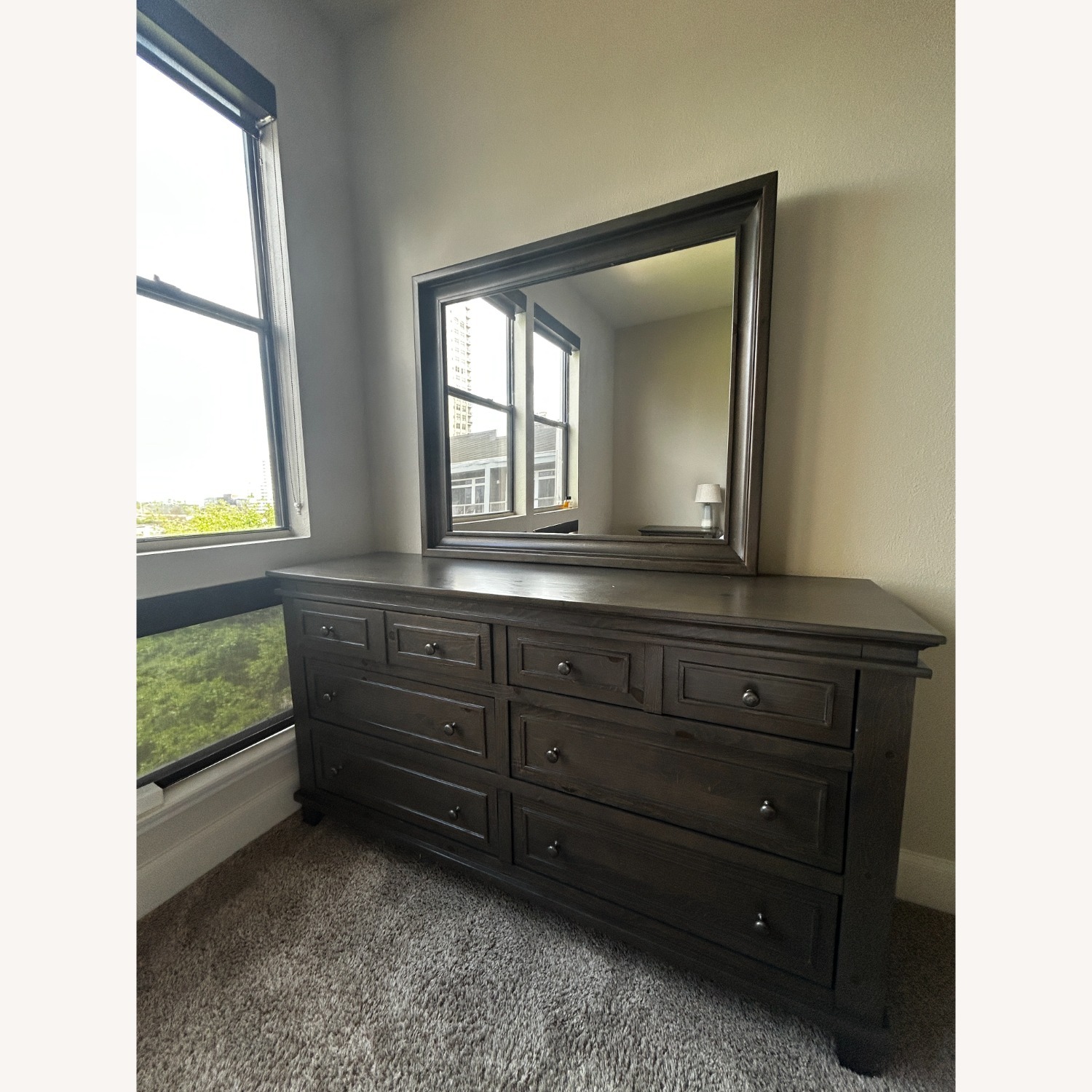 Rooms To Go Darby Brook Dresser + Mirror - image-2