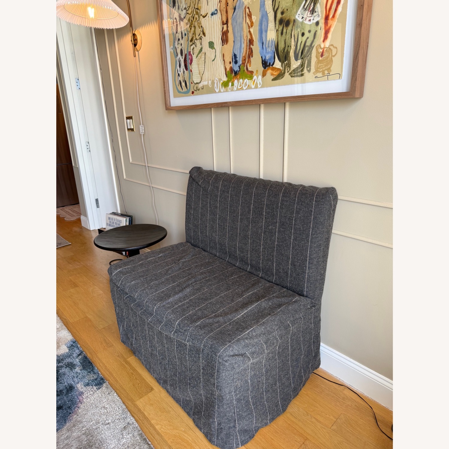 Interior Define Slipcovered Bench - image-1