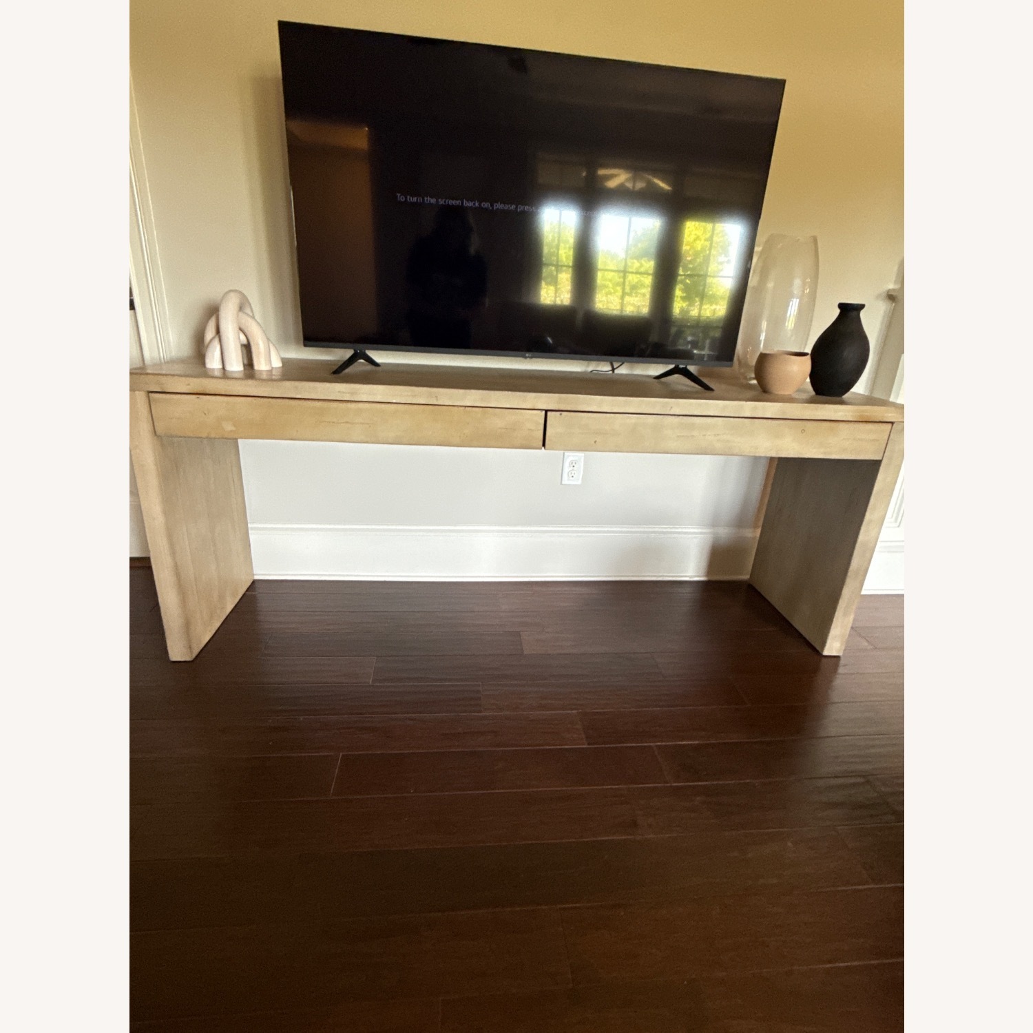 Pottery Barn Pismo Reclaimed Wood Desk - image-1