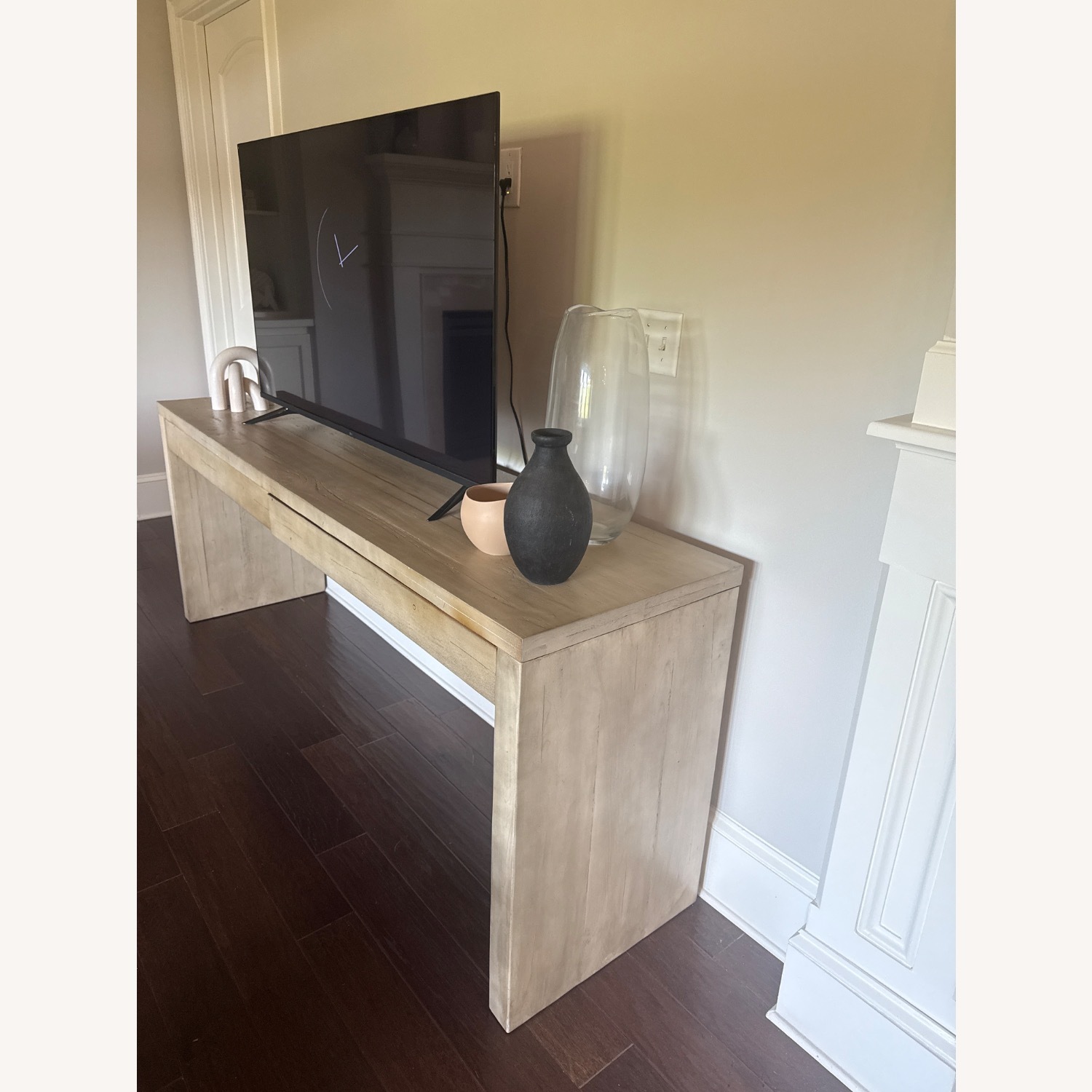 Pottery Barn Pismo Reclaimed Wood Desk - image-4