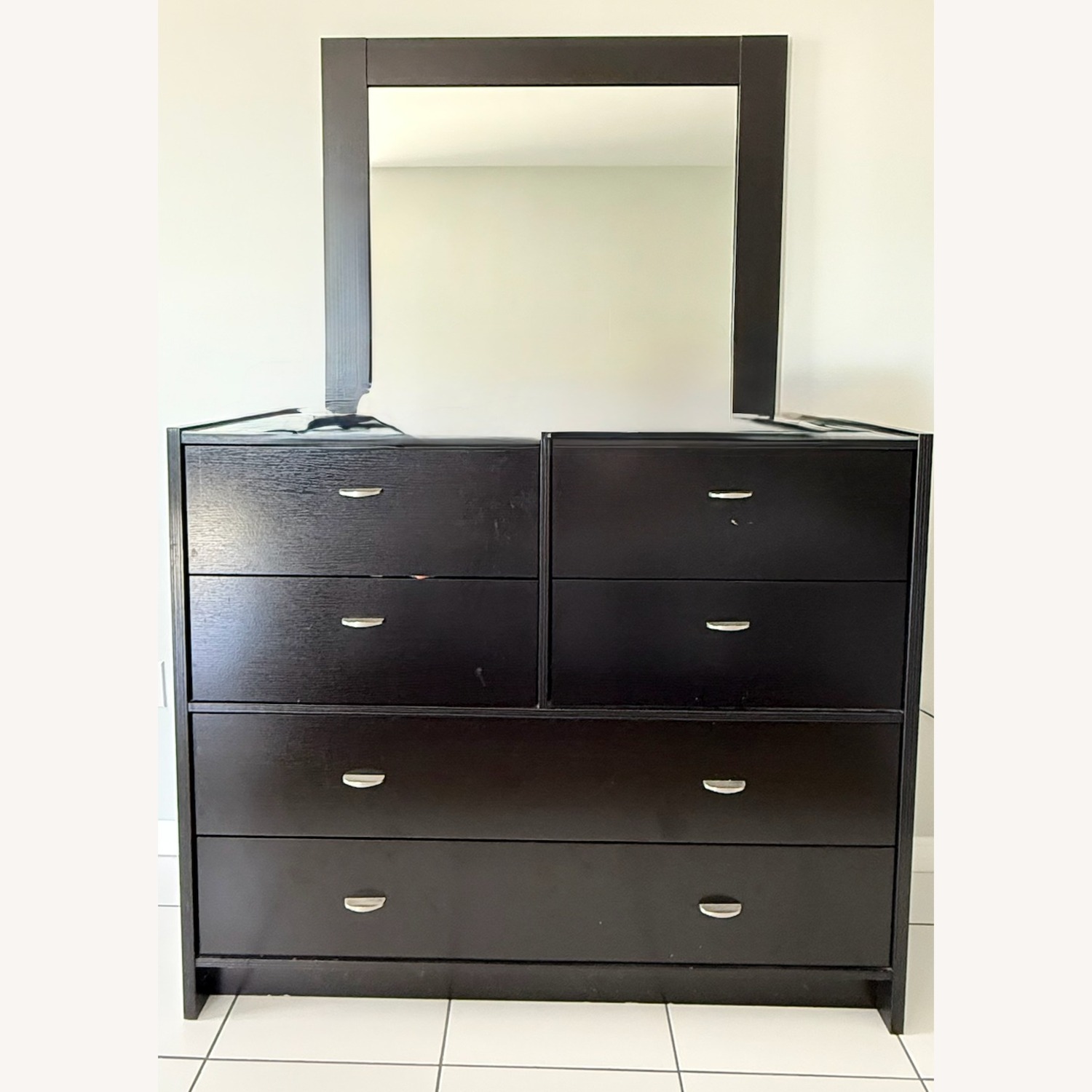 Alden Black Dresser & Mirror - image-3