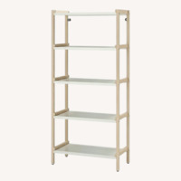 IKEA EKENABBEN White Wood Bookcase