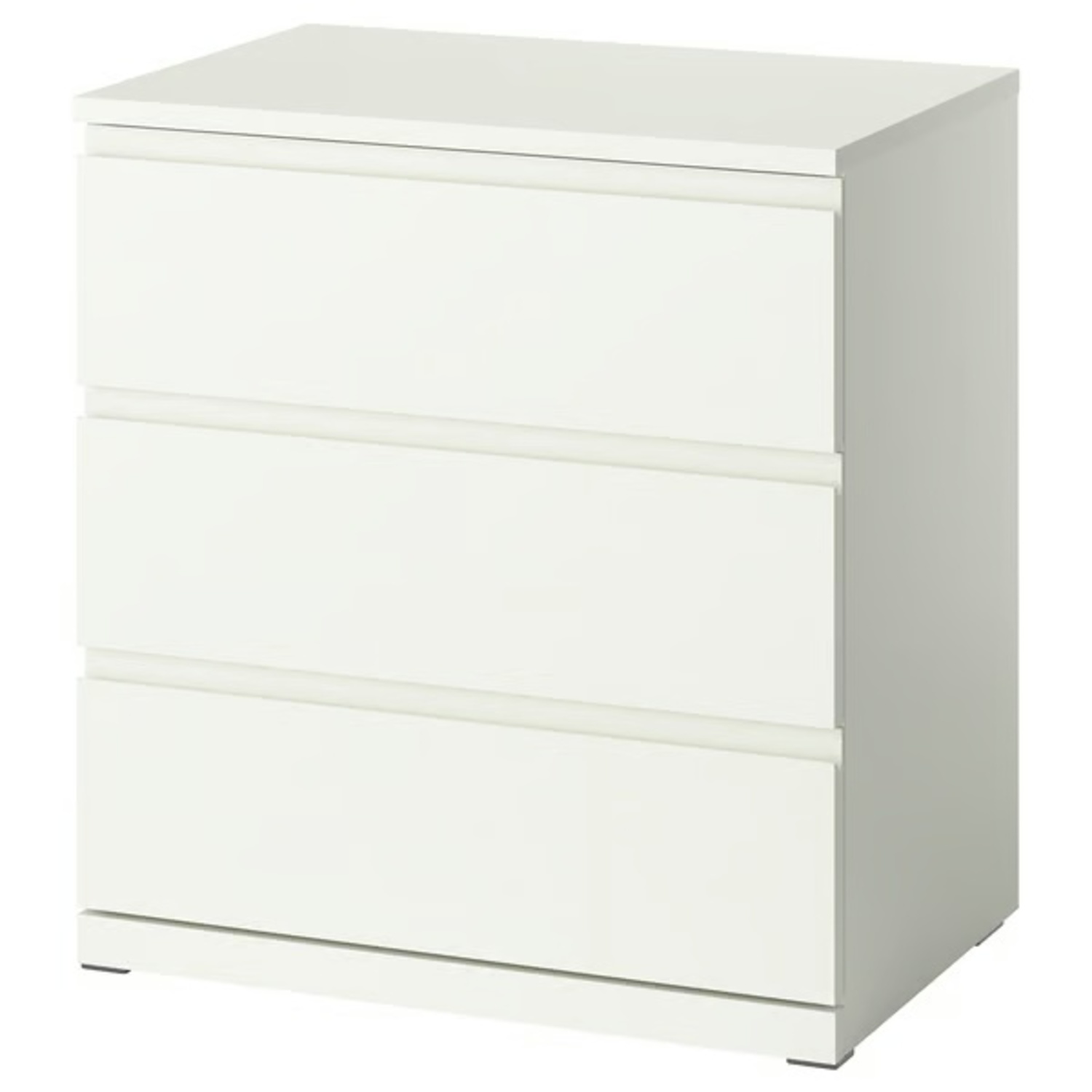 IKEA STORKLINTA White Wood Dresser - image-6